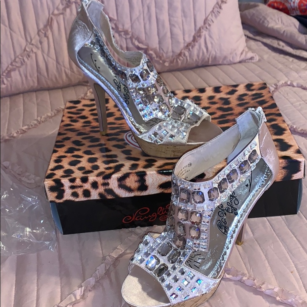 sparkly heels